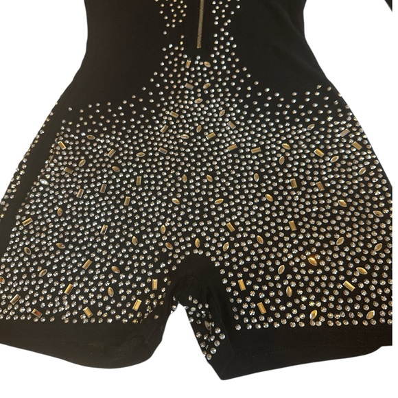 ✨ ARIA Gradient” Rhinestone Performance Jumpsuit – Medium - Picture 3 of 3